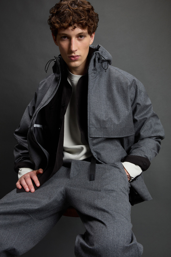 Giacca in pura lana vergine italiana by Todd Snyder Grigio photo 6 | Woolrich