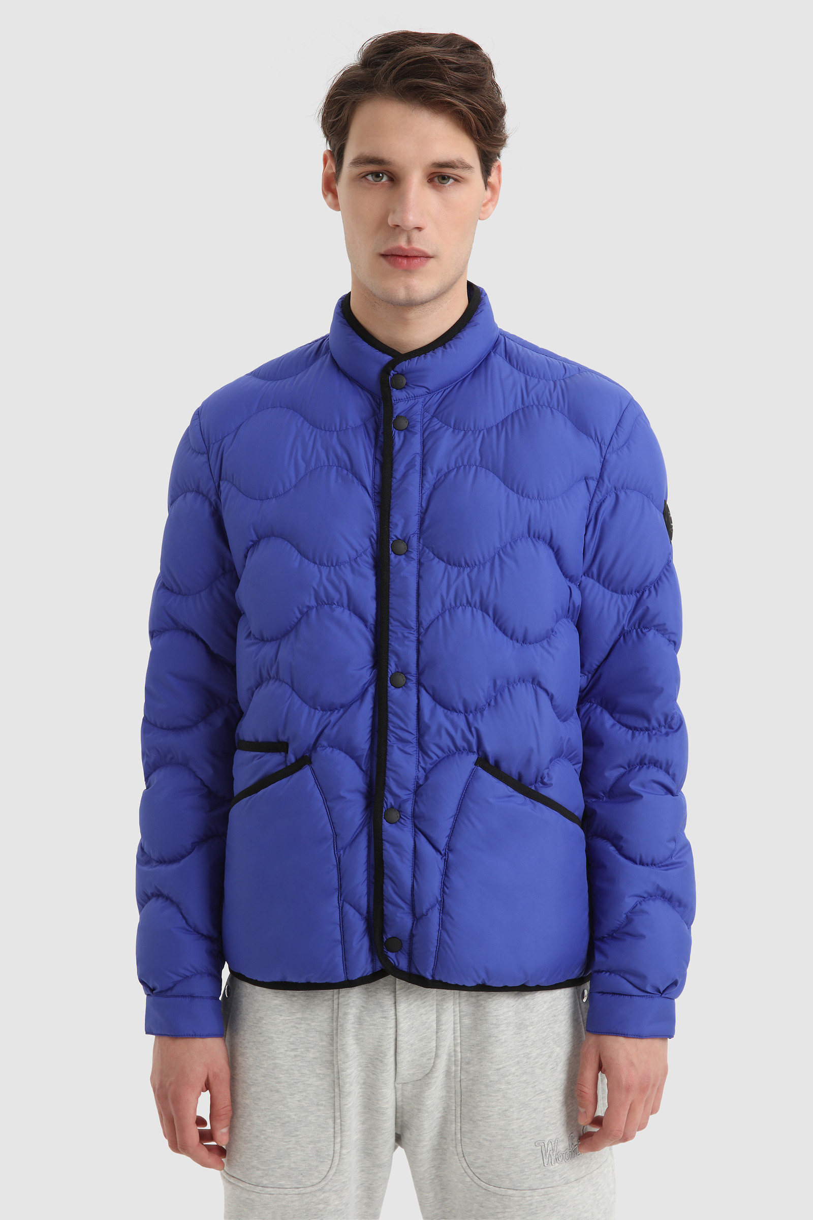 Wattierte Jacke Sierra Blau | Woolrich