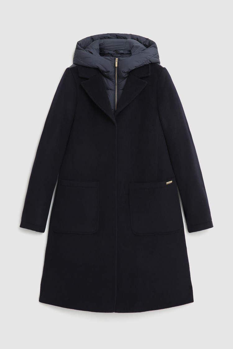 Parka Kuna 2 en 1 en laine mélangée italienne