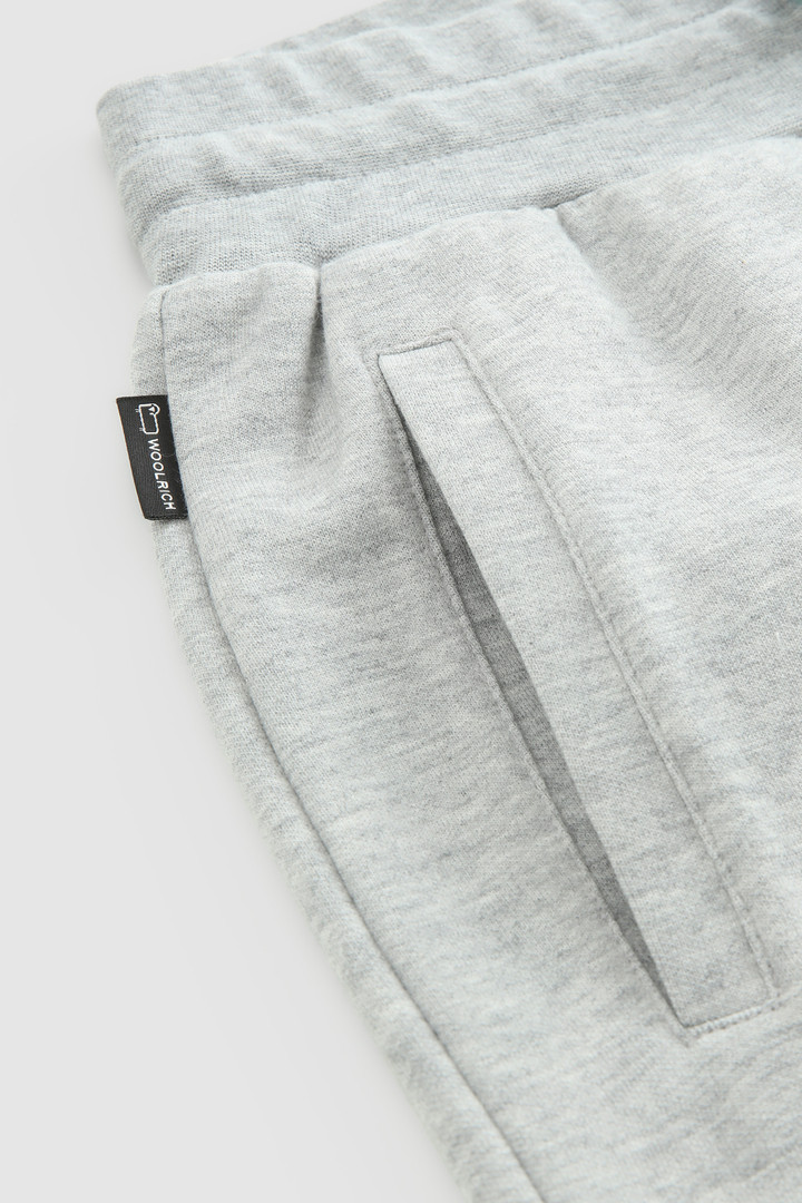 Amerikanische Shorts aus Baumwollfleece Grau photo 6 | Woolrich