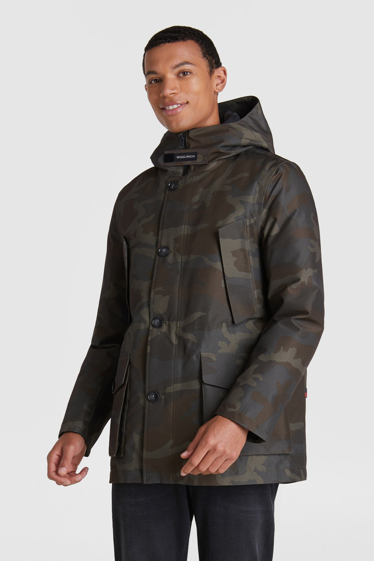 Storm camouflageparka voor heren, GORE-TEX