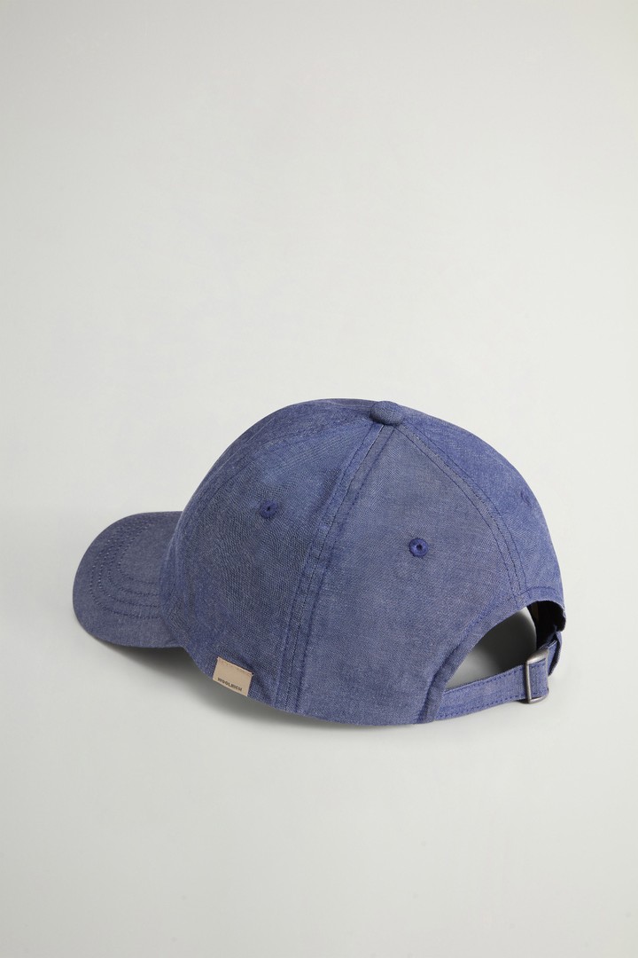 INDIGO LOGO BASEBALL CAP Blue photo 2 | Woolrich