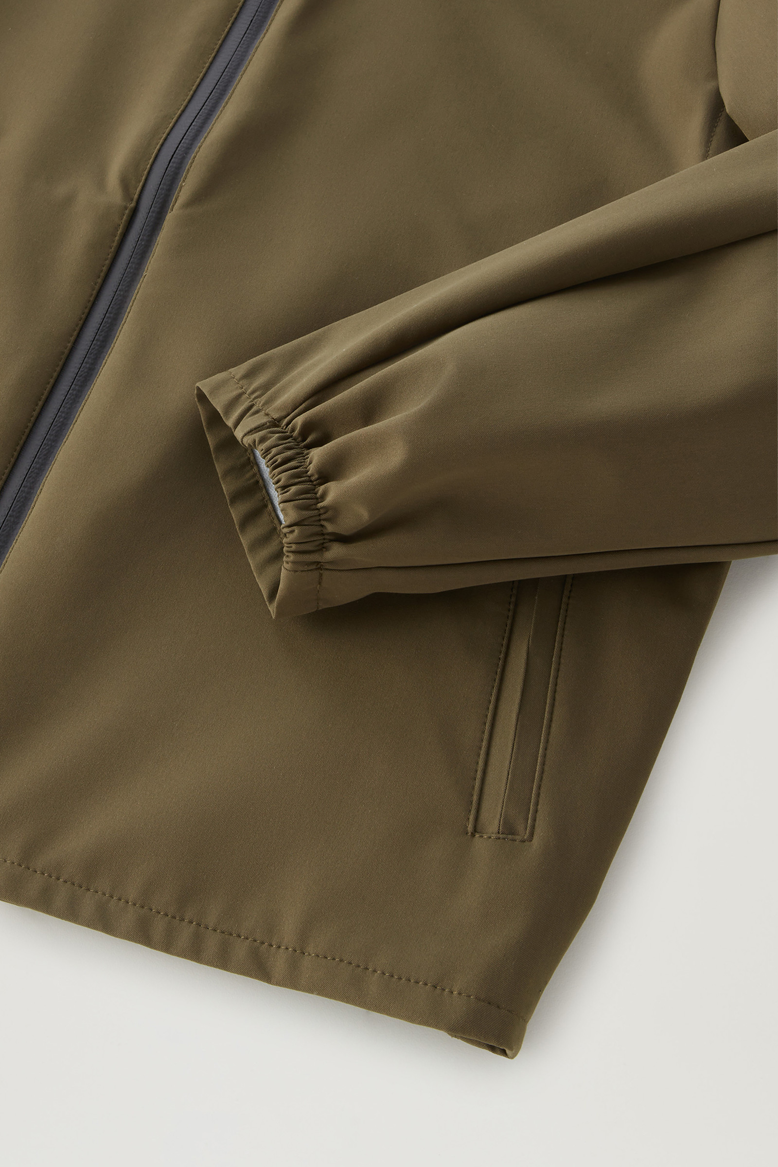 Jacke Pacific mit Kapuze für Jungen grün photo 6 | Woolrich