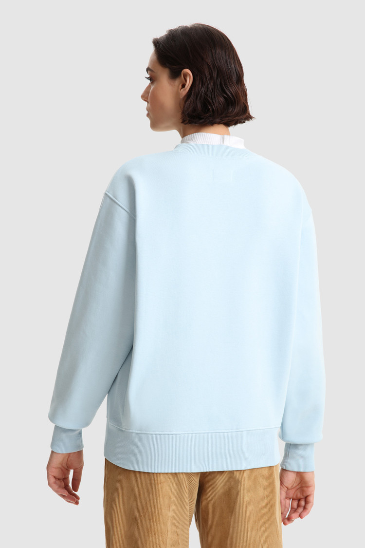 Sweatshirt aus Baumwolle mit Logo