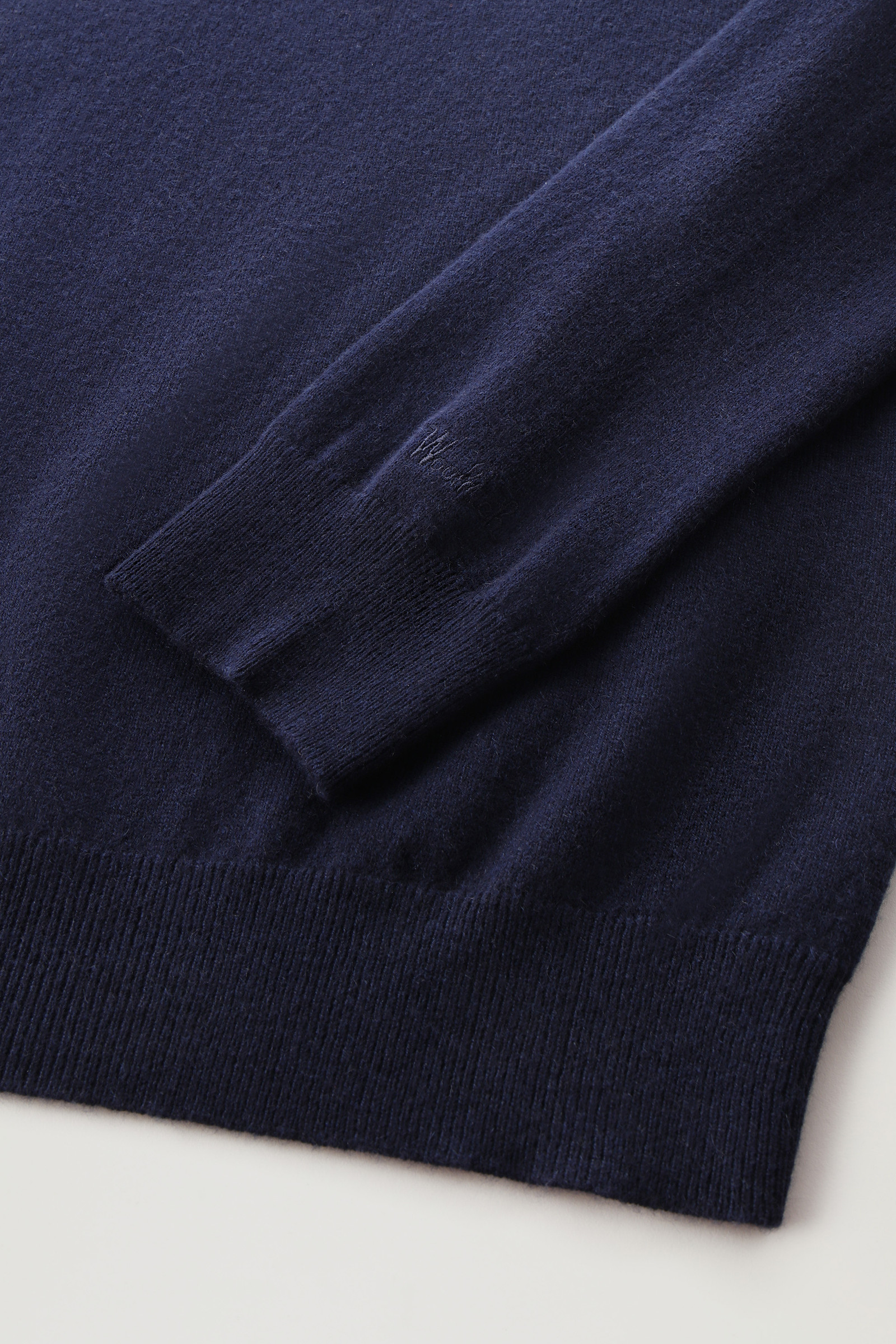 Men's Cashmere Luxe Long Sweater Blue | Woolrich USA