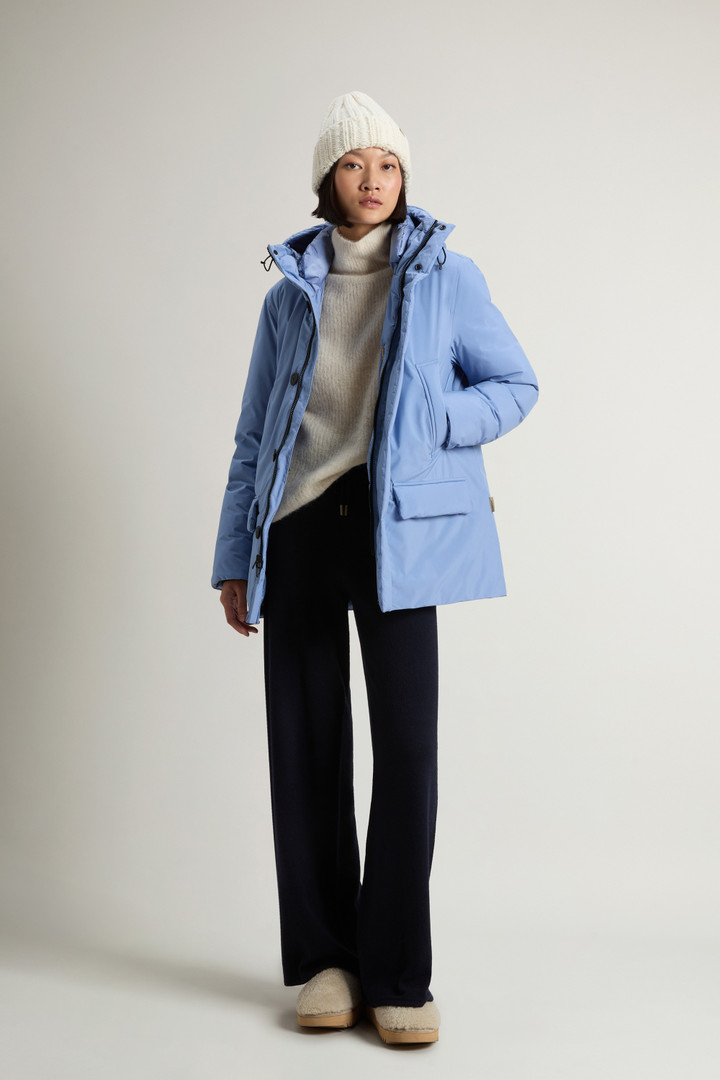 Arctic Parka Cloud avec capuche Bleu photo 5 | Woolrich