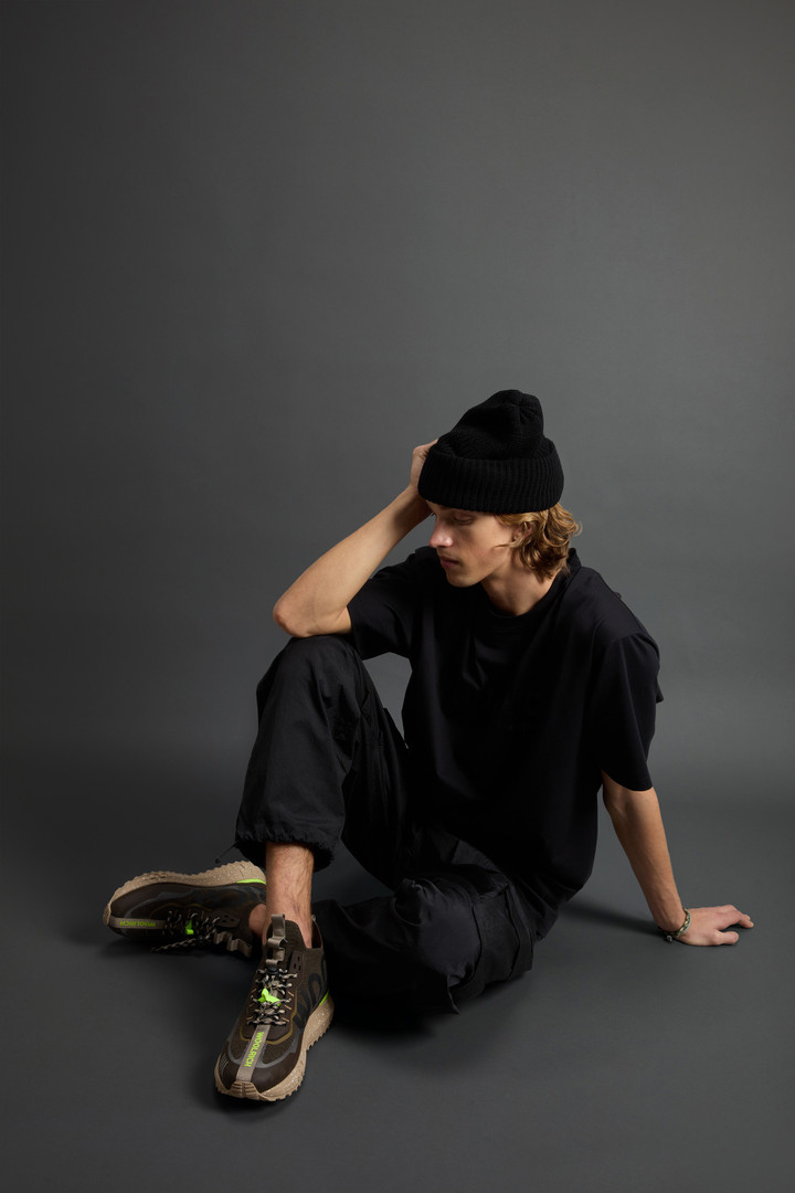 Stretch Fabric Sneakers by Todd Snyder Brown photo 7 | Woolrich