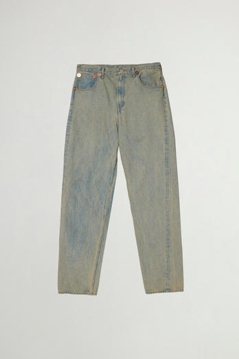 Five-Pocket Jeans in Pure Cotton Denim Blue photo 1 | Woolrich