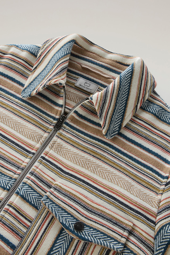 Giacca a camicia Gentry in misto cotone riciclato Manteco Multicolore photo 6 | Woolrich