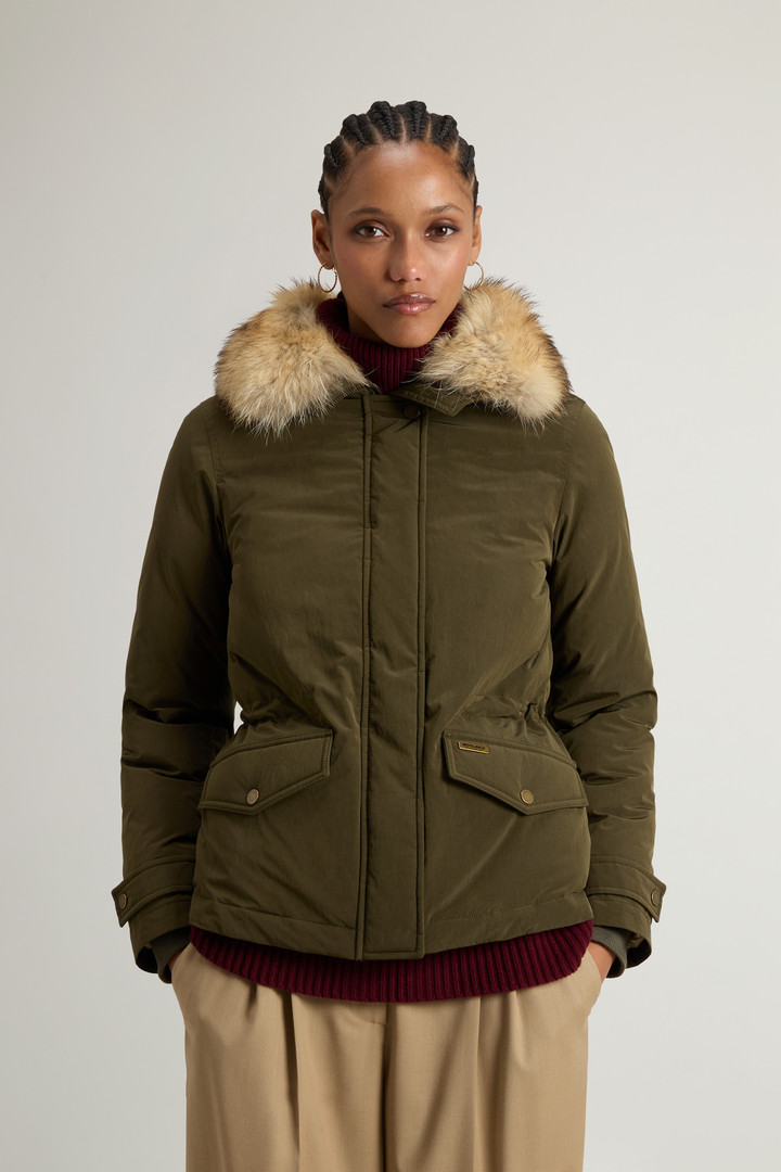 Grace Jacket in Peached Poly Green photo 1 | Woolrich
