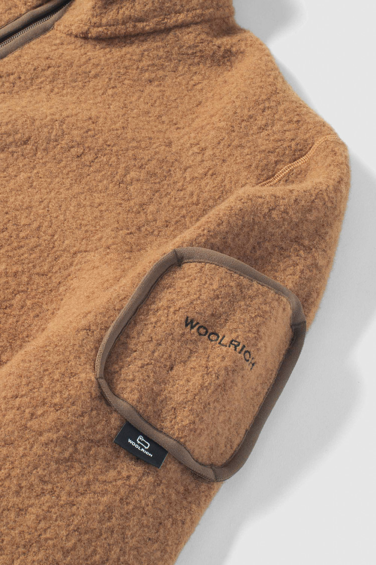 Terra Light Melton full-zip pullover