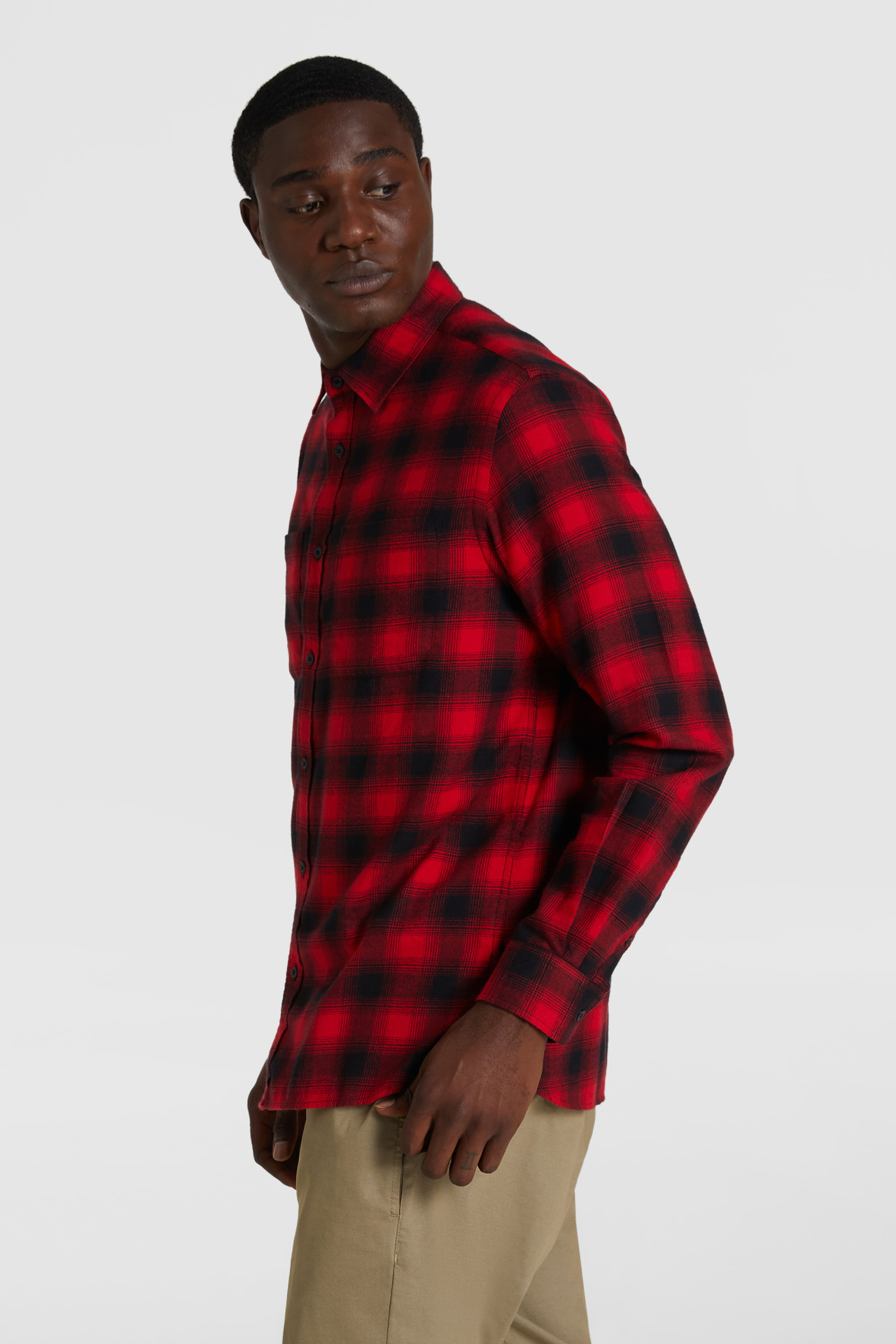 Camicia In Flanella Leggera