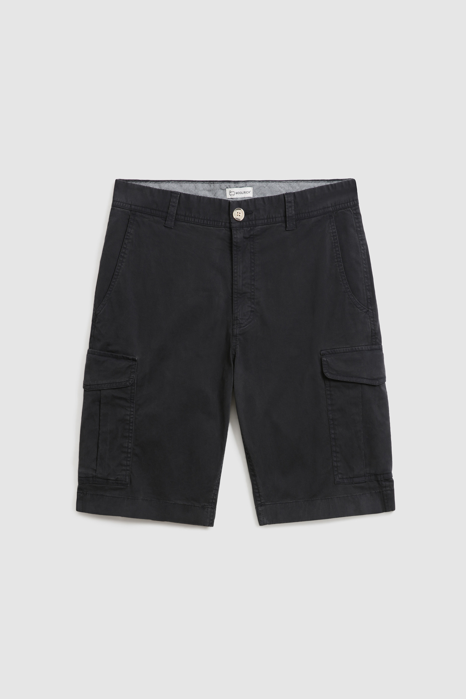 Short cargo teint en pièce bleu photo 4 | Woolrich