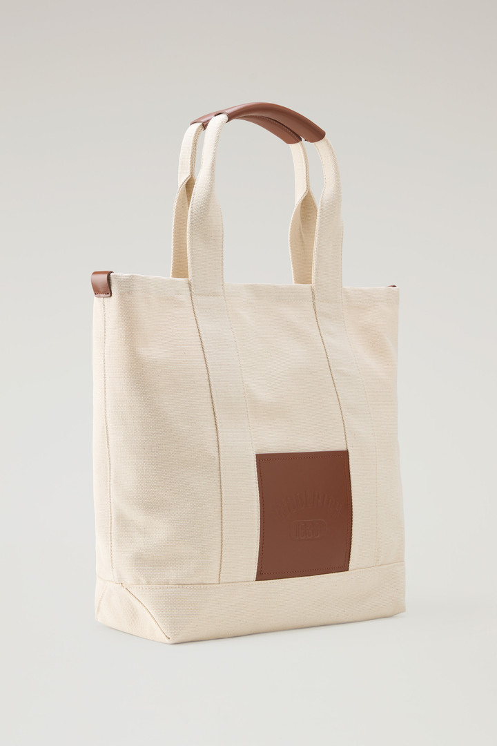Premium Tote Bag White photo 2 | Woolrich