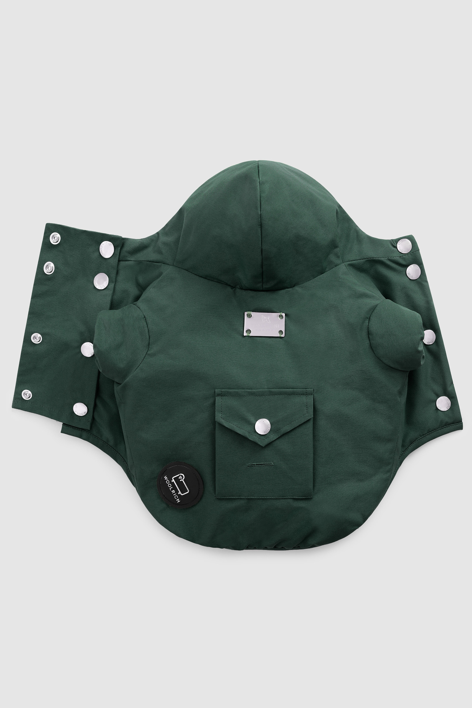 Temellini / Woolrich Small Dog Parka Green photo 4 | Woolrich