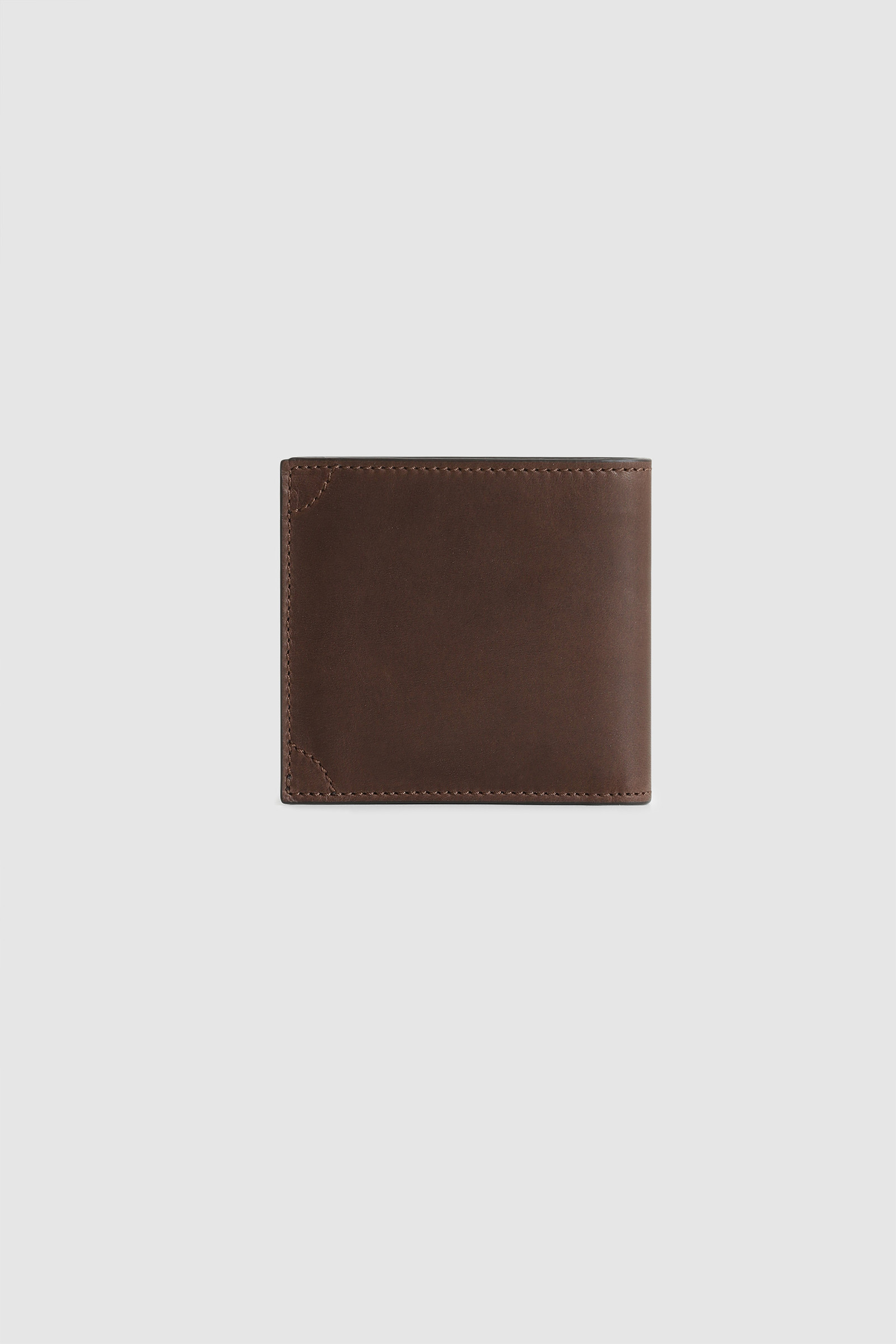 Leather Wallet Brown photo 2 | Woolrich