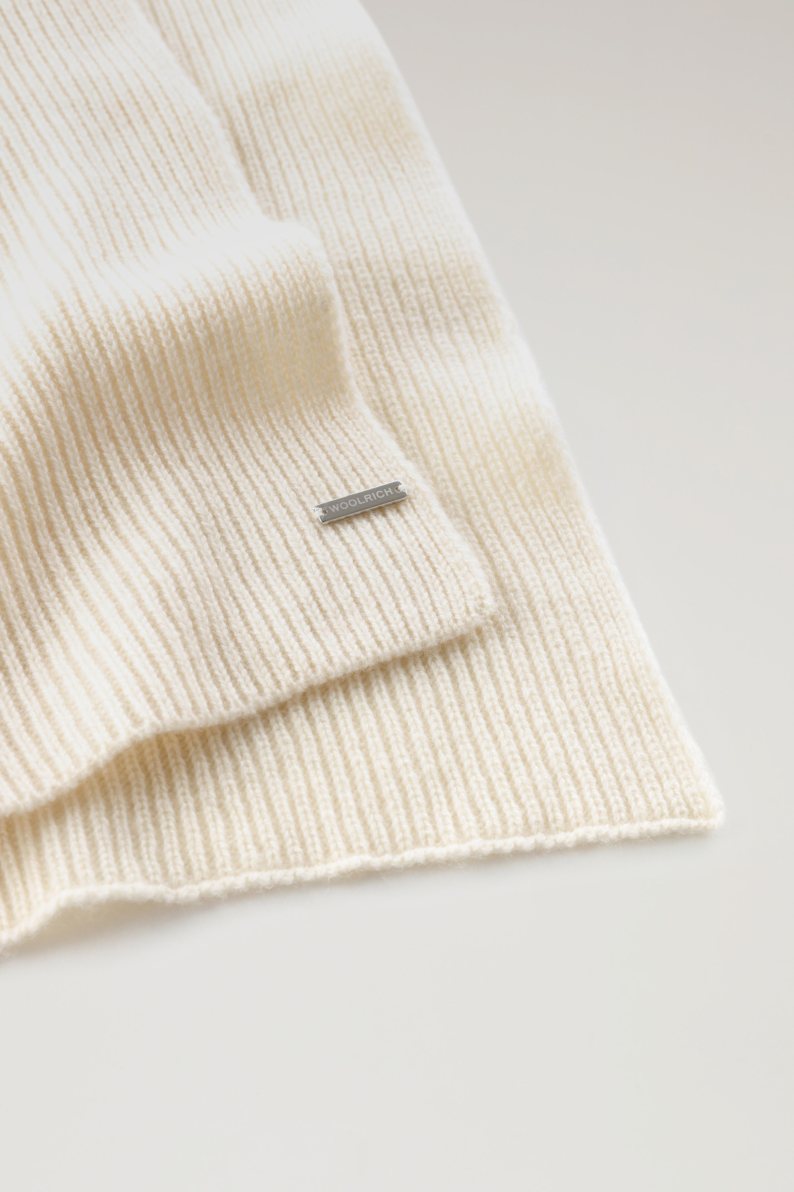 Sciarpa a costine in cashmere Beige photo 3 | Woolrich