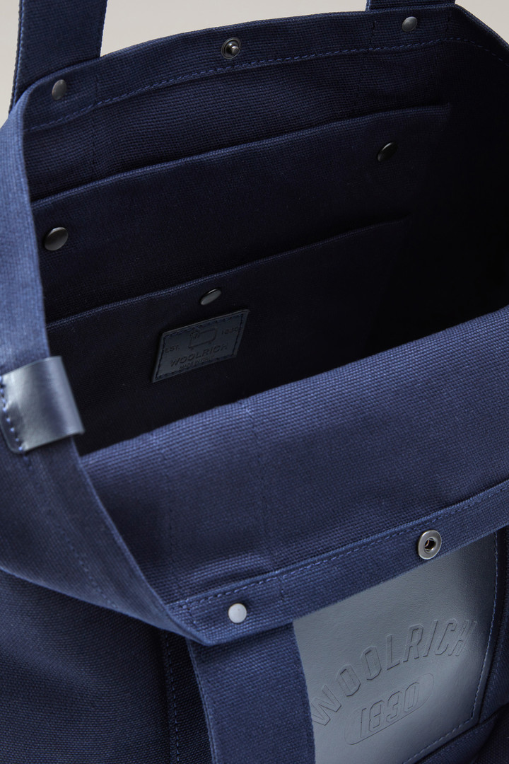 Premium Tote Bag Blue photo 5 | Woolrich
