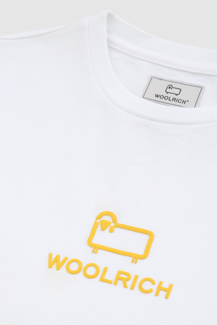 Boy's Color Block T-Shirt White photo 3 | Woolrich