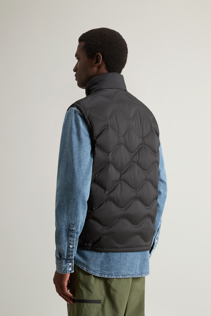 Gevoerde microvezel bodywarmer Zwart photo 3 | Woolrich