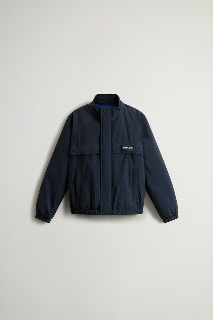 Woolrich Boys’ Jacket In Taslan Nylon Blue Size 16