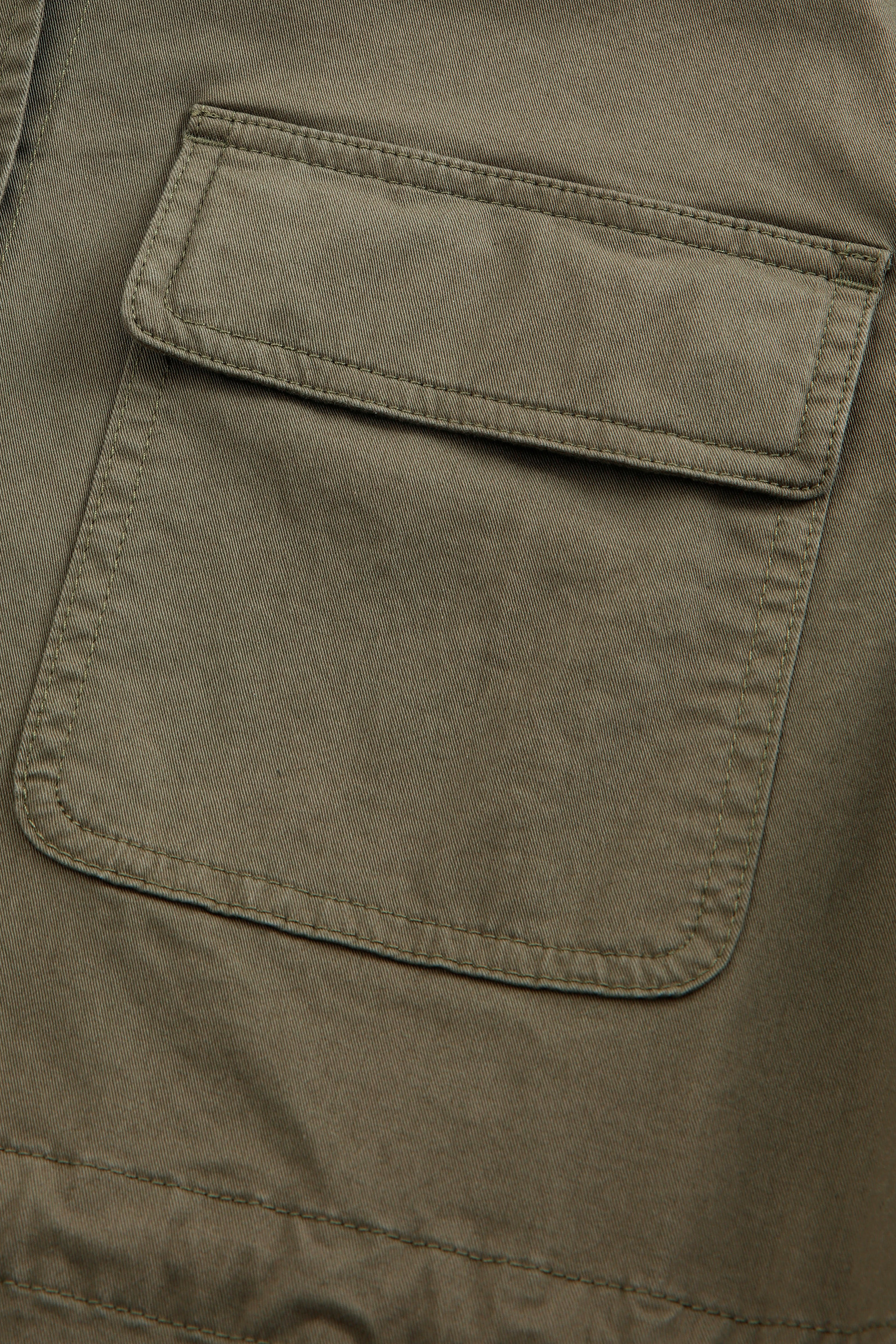 Sobrecamisa de algodón elástico verde photo 6 | Woolrich