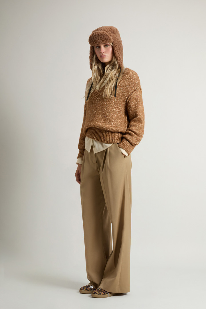 Pullover aus Baumwoll-Alpaka-Wollmischung Beige photo 2 | Woolrich