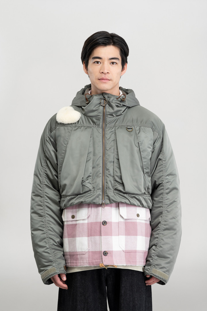 HIGH COUNT SATIN FISHING JKT T3 Green photo 1 | Woolrich