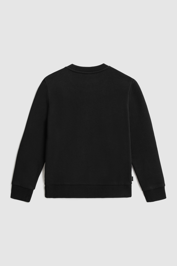 Sweatshirt mit Rundhalsausschnitt und 3D-Logo für Jungen