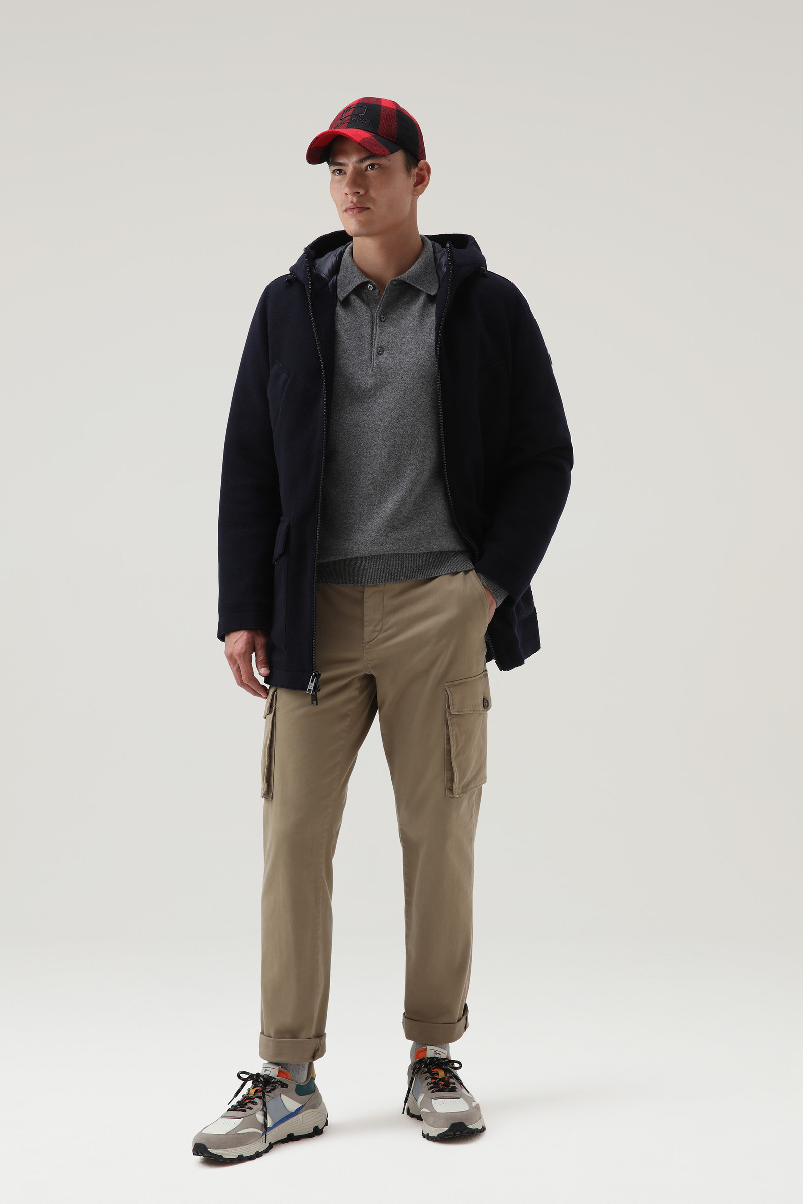 Cashmere Luxe Long Sweater Grey photo 2 | Woolrich