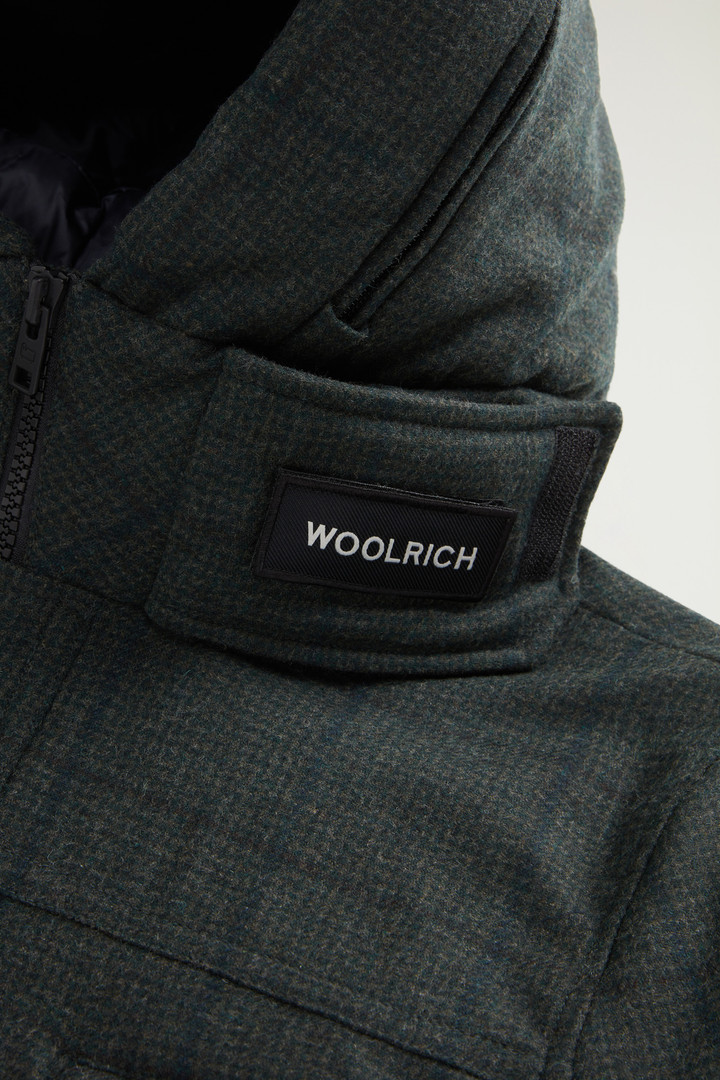 Arctic Parka Evolution in lana italiana riciclata Verde photo 8 | Woolrich