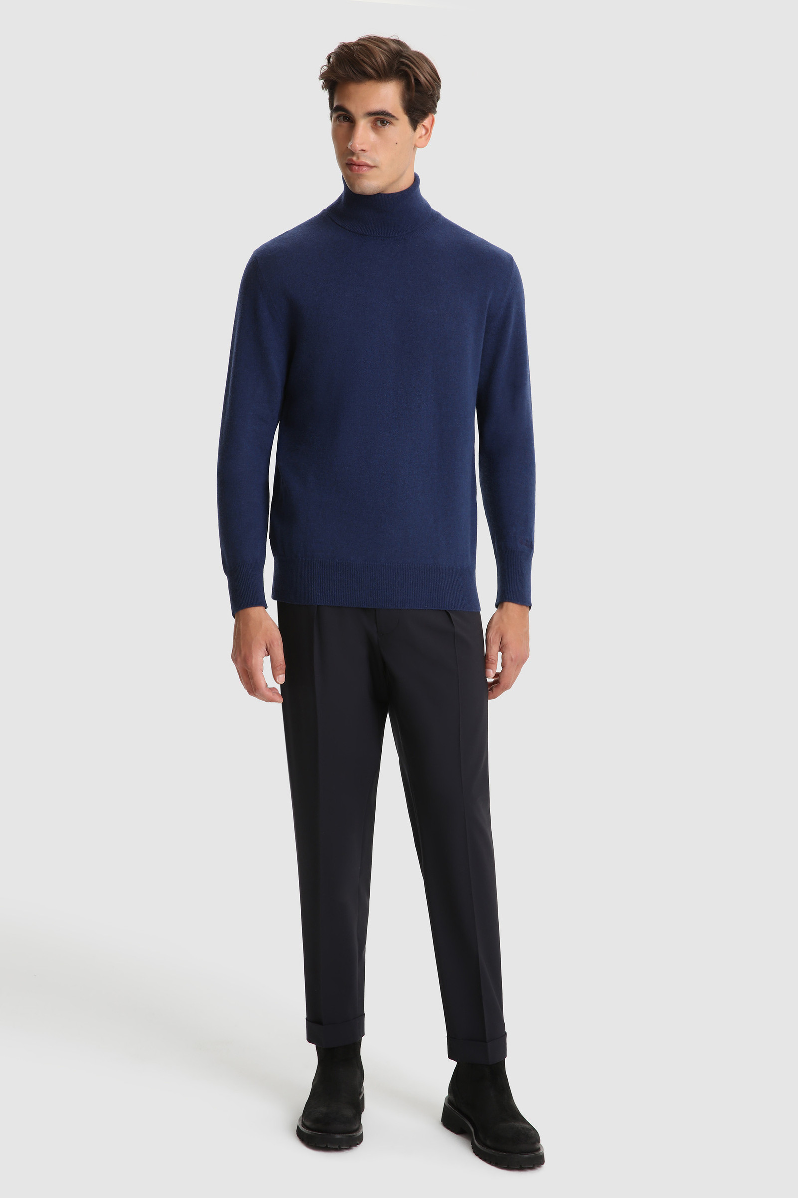 Super Geelong wool Turtleneck Sweater