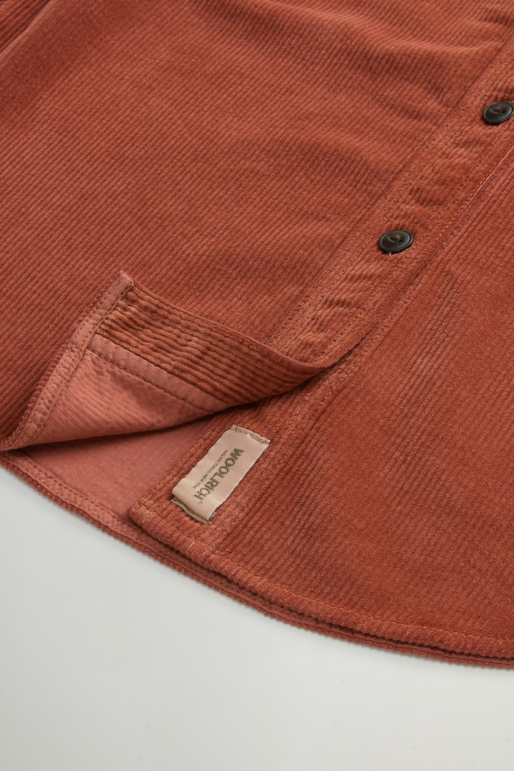 Garment-Dyed Corduroy Shirt Brown photo 4 | Woolrich