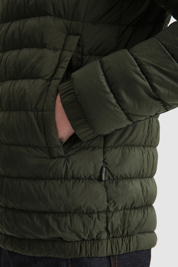 Garment-dyed Sundance quilted jacket