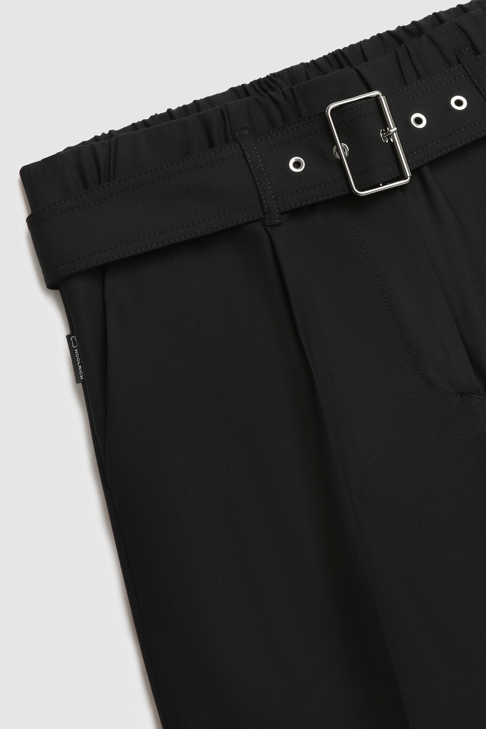 Merino Cool Wool Short Black photo 7 | Woolrich