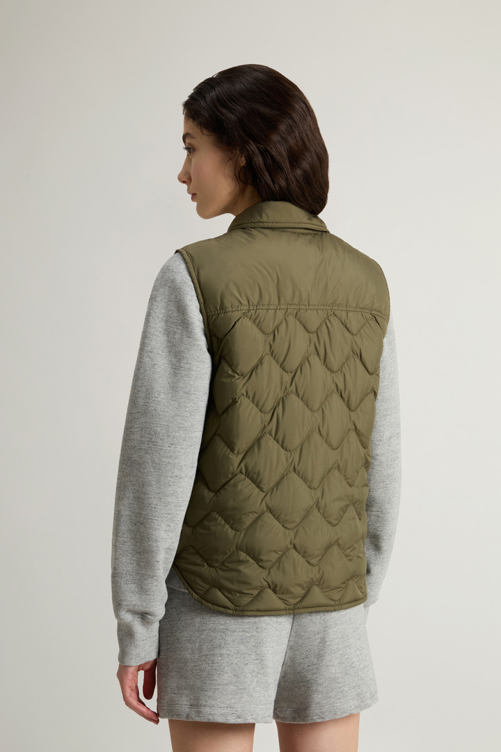 Quilted Microfiber Heritage Vest Multicolor photo 3 | Woolrich