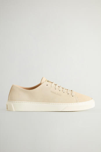 Cloud Court Suede Sneakers Beige | Woolrich