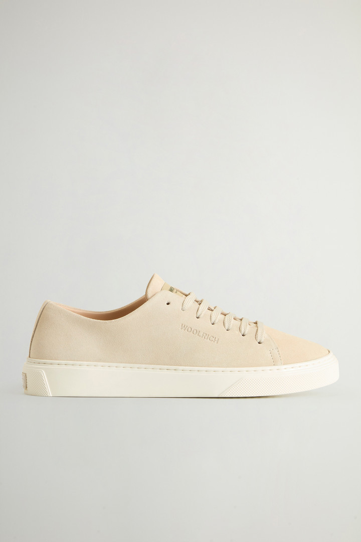 Cloud Court Suede Sneakers Beige photo 1 | Woolrich