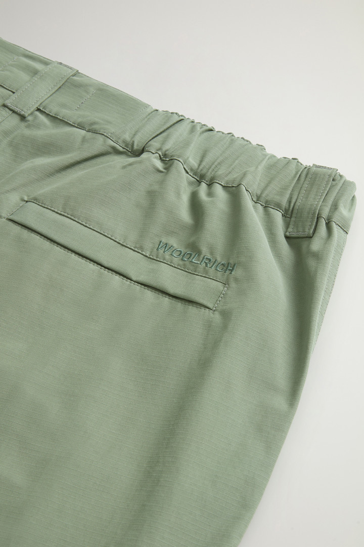 2-in-1 Pants in Cotton- and Nylon-Blend Olmetex Ripstop by Todd Snyder Green photo 10 | Woolrich