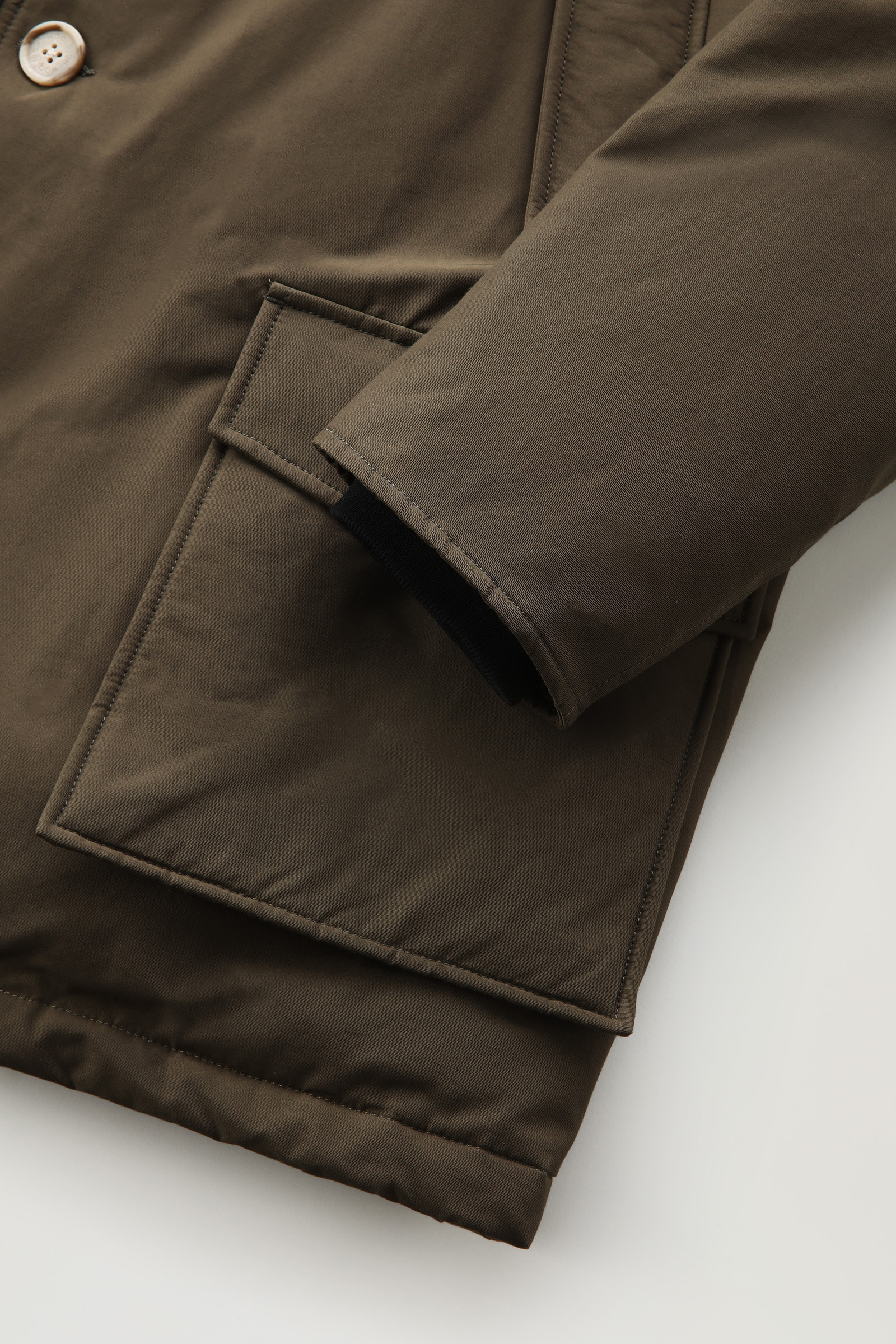 Arctic Parka in Ramar Cloth Green photo 7 | Woolrich