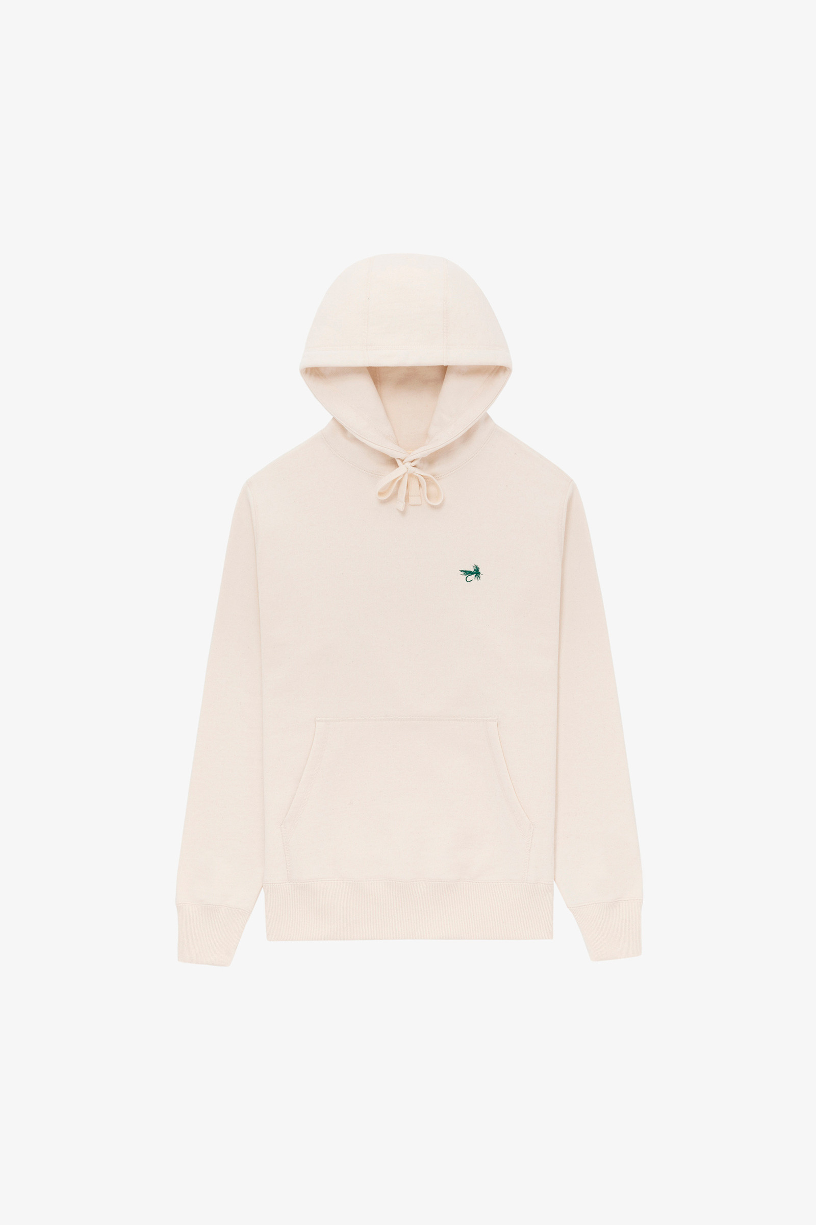 Hoodie with Back Print - Aimé Leon Dore / Woolrich Beige | Woolrich