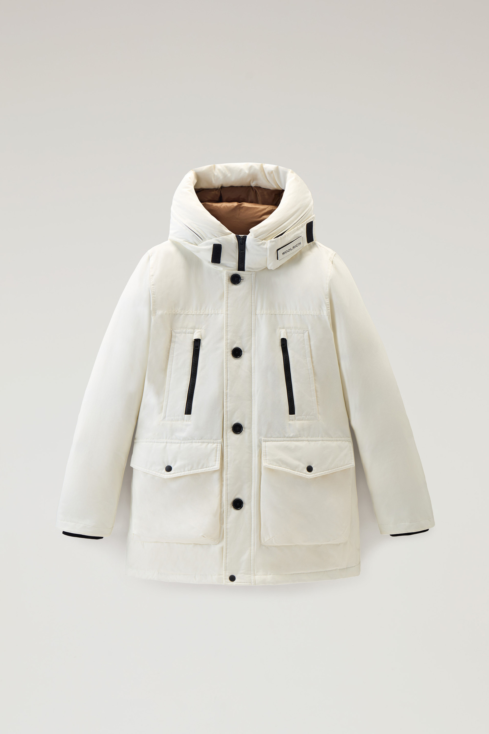 Arctic Parka Evolution en Ramar Cloth blanc photo 5 | Woolrich