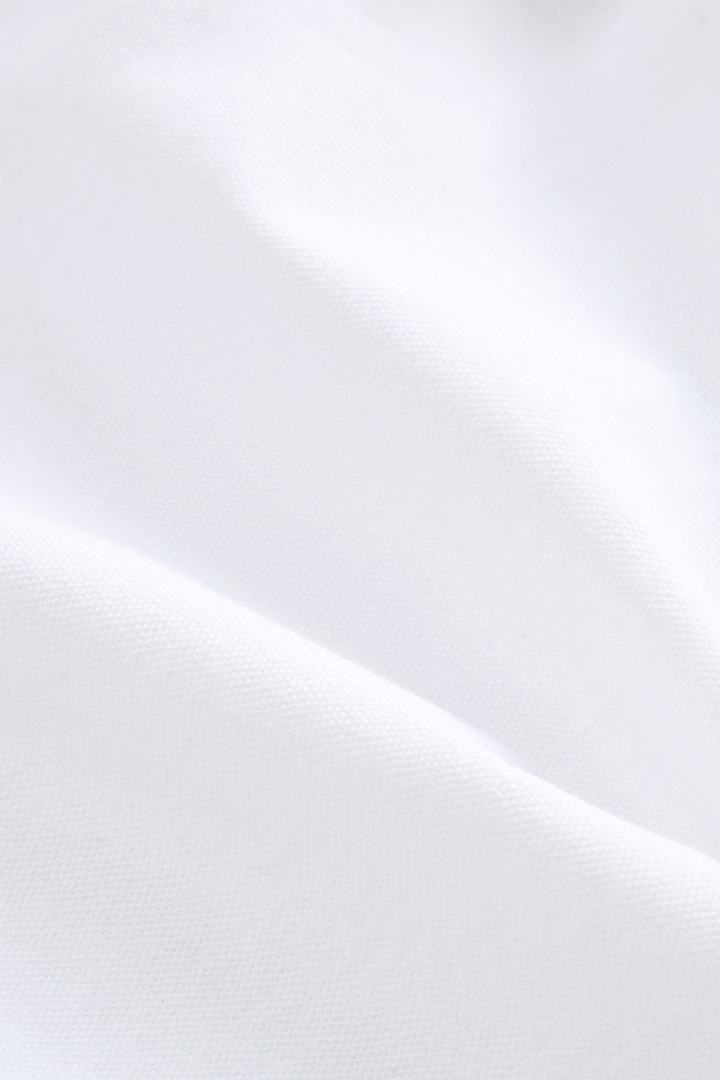 Monterey Polo Shirt in Stretch Cotton Piquet White photo 7 | Woolrich