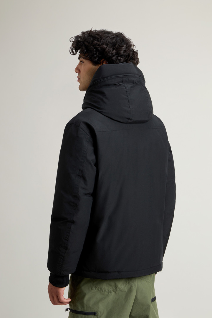 Ramar Cloth Bomber Jacket with Detachable Hood Black photo 3 | Woolrich