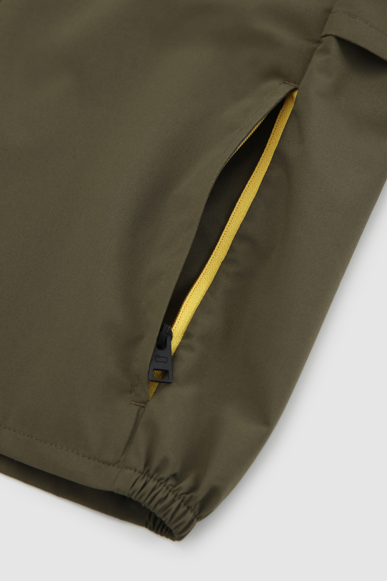 Tweelaags Pacific-jack voor jongens Groen photo 6 | Woolrich