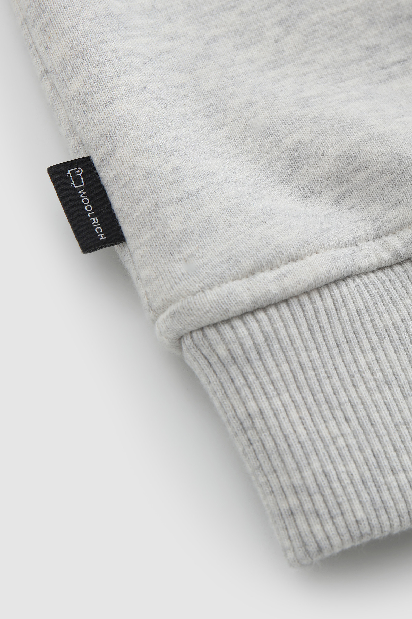 Boy's Crewneck Sweatshirt in Organic Cotton Grey photo 4 | Woolrich