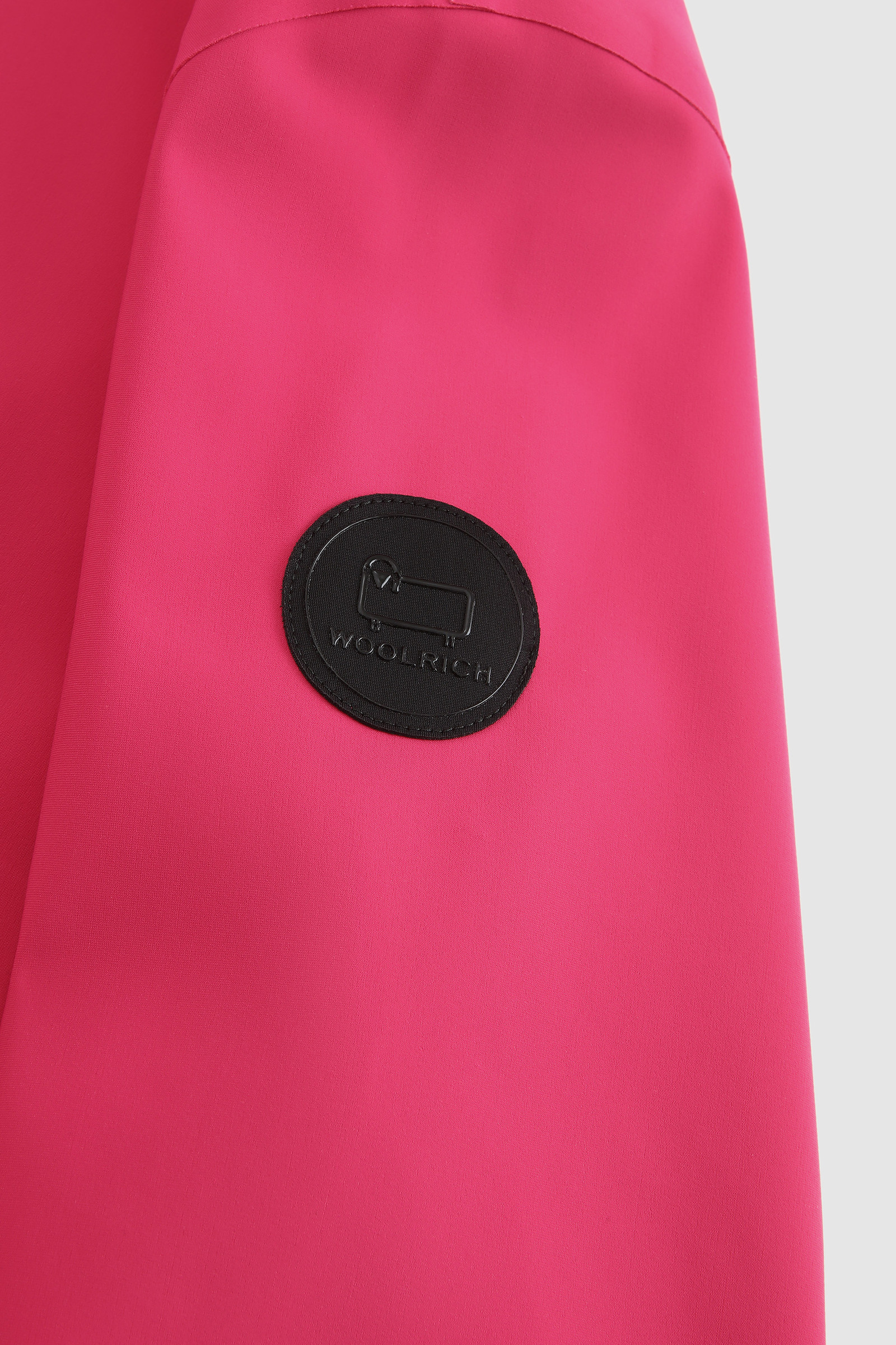 Pequea Long Jacket in Stretch Jersey Pink photo 7 | Woolrich