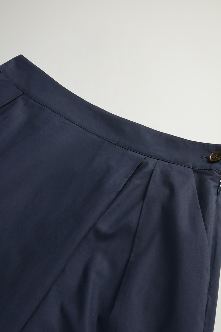 Pure Cotton Poplin Skirt Blue photo 5 | Woolrich