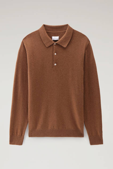 Cashmere Luxe Long Sweater Brown photo 2 | Woolrich
