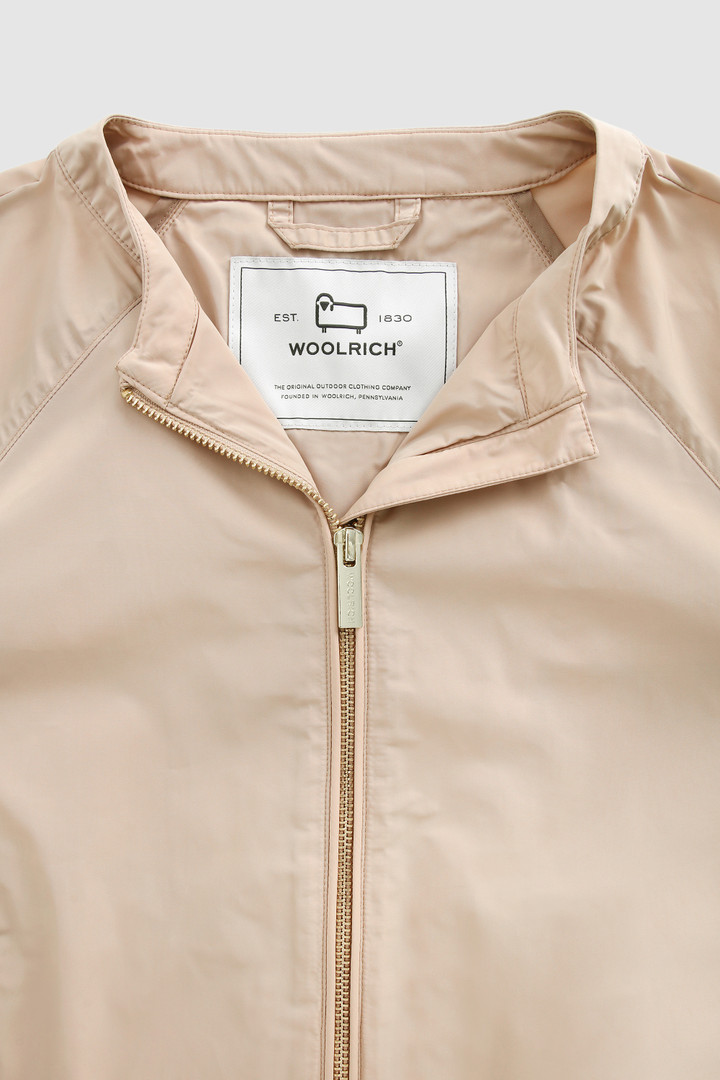 Leichte Bomberjacke City mit Kordelzug Beige photo 5 | Woolrich